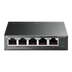 Smart Switch Tl-sg105pe 5-port Gigabit 10/100/1000mbps With 4-port Poe+ Standalone 5xRJ45 65W PoE+ managed