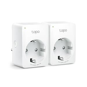 Smart Wi-Fi Socket Tapo P100 2-pack AC 220-240V 50/60 Hz 10 white