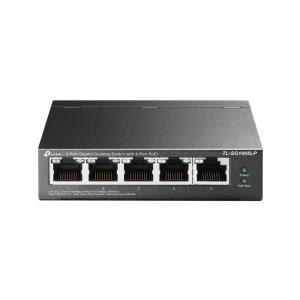 Desktop Poe Switch Tl-sg1005lp 5-port Gigabit With 4-port Poe+ Standalone 5xRJ45 40W PoE+ unmanaged