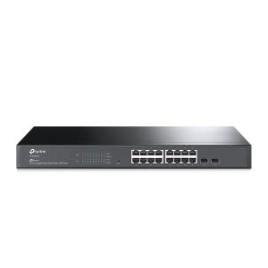 Jetstream Tl-sg2218 16-port Gigabit Smart Switch With 2 Sfp Slots Standalone 16xRJ45 managed black