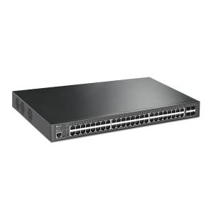 Jetstream 48-port Gigabit And 4-port 10ge Sfp+ L2+ Managed Switch With 48-port Poe+ Standalone 48xRJ45 managed black