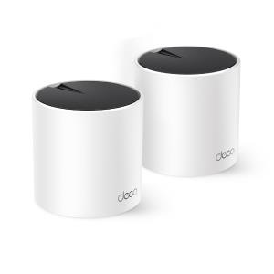 Deco X55 - Whole Home Wi-Fi 6 Mesh System  Ax3000 - 2 Pack DECO X55 574/2402Mbps 2.4/5GHz