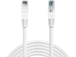 Patch cable - CAT6 - UTP - molded - 1m - White 506-93 white