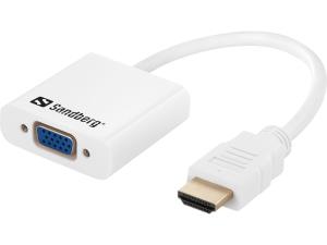 Hdmi To Vga + Audio Converter                                                                        508-77 white