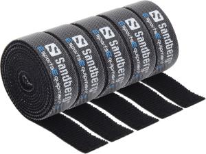 Cable Velcro Strap 5-pack 520-33 black