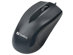 USB Mouse Black 1200dpi black