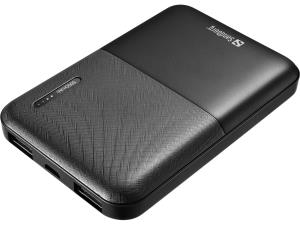 Saver Powerbank 5000 power bank Lithium Ionen 5.000 mA portable black