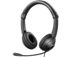 MiniJack Headset Saver - Stereo - 3.5mm MiniJack / 3.5mm - Black 326-15 wired black on-ear