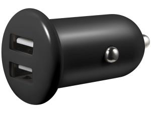 Car Charger 2x USB 1A+2.1A SAVER 340-40 black