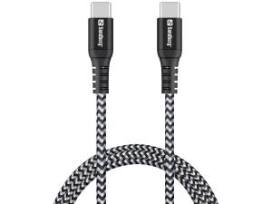 Cable - Survivor USB-C- USB-C - 1M 441-38 black