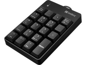 USB Wired Numeric Keypad 630-07 wired black