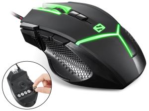 Destroyer FlexWeight Mouse 640-19 2buttons wired USB black LED