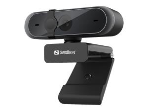 USB Webcam Pro 2mp, 1920x1080 133-95 microphone/cable/black