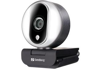Streamer USB Webcam Pro - 1080p 60fps 134-12 microphone wired silver-black