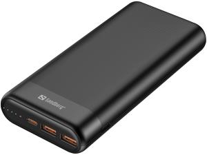 Powerbank 20000 PD65W + 2x QC3.0 420-62 black