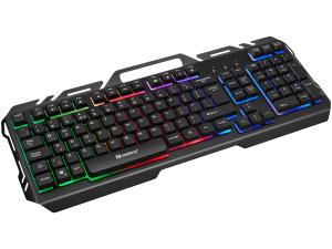 IronStorm Keyboard Azerty Belgian 640-25 USB wired black