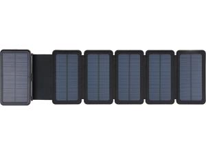 Solar 6-Panel Powerbank 20000 420-73 black