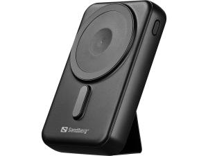 Magnetic Mag Wireless Powerbank 10000 Mah Powerbank Lithium Ionen 10.000 mA black