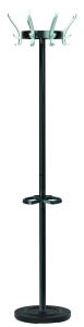 Unilux Cypres Wardrobe Stand black 170cm with 8 coat hanger