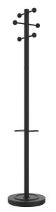 Unilux Access Wardrobe Stand black 175cm with 6 coat hanger