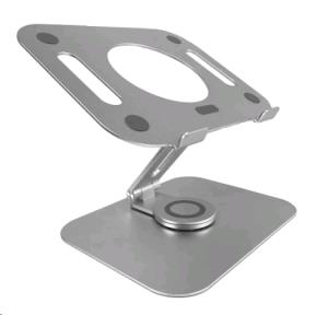 Ergo Top Laptop Stand 3kg antislip 10-17 metal grey