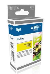As15263 Astar Epson Xp600 Yel700pages 9,7ml Ink Yellow HC rebuilt 700pages chip 9,7ml