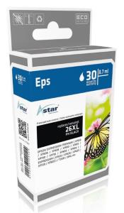 As15268 Astar Epson Xp600 Phb400pages 8,7ml Ink Photoblack photo blk HC rebuilt 400pages chip 8,7ml