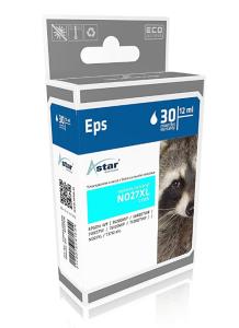 Ink Cartridge - 27xl - 10.4ml - Cyan rebuilt 1100pages chip 10,4ml