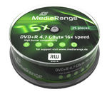 Mediar DVD+r 4.7GB 16x(25)cb                                                                         MR404 Cake Box