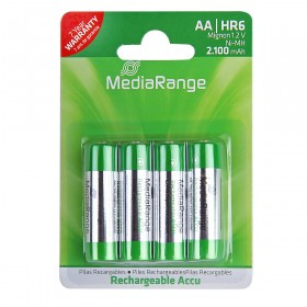Batterie Rechargeable Accu Mignon Aa Hr06 4stk AA Mignon HR06 Accu 1,2 V