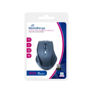 Mediar Optical Mouse Wireless Mros203 5button                                                        MROS203 5button black/grey
