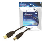 USB Cable USB 2.0 A/ B 3m Black                                                                      MRCS103 USB 2.0 black