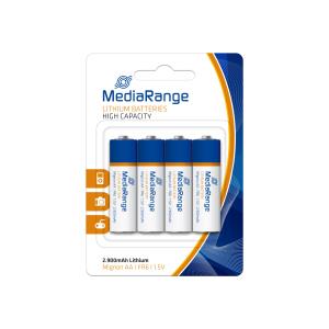 Mediar Mignon Batterie (4) 1,5vmrbat154 Fr6 Lithium Aa AA Mignon FR6 Lithium 1,5 V