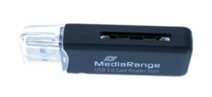Card Reader Stick, USB 3.0 Black MRCS507 multi slot card reader