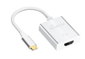 USB Graphics Adapter 4096 X 3112 Pixels Silver MRCS194 silver