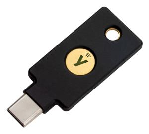 YubiKey 5C NFC 5060408462331 IP68 black USB-C