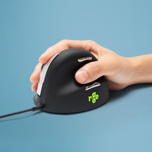 He Ergonomic Mouse L Right Wired right-handed scroll wheel vertical