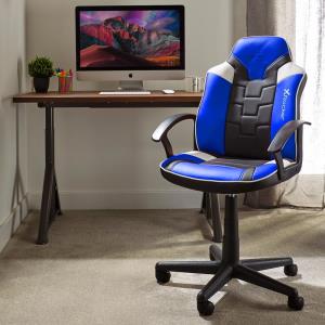 Gaming Chair Saturn Blue 5120201 teenager PU leather 100kg