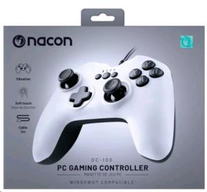 Gc-100xf Wired Gamer Controller Black (na362039) NA362039 Kabel/white