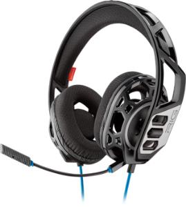 Gaming Stereo Headset - Rig 300hs Over-Ear - Grey Blue - 3.5mm PL052203 wired black-grey-blue over-ear