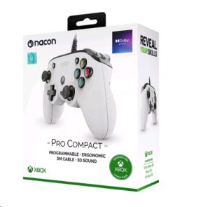 Wired Gaming Compact Controller Pro - White (na005301) NA005301 cable/white