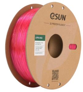 3d Filament Etpu-95a 1.75mm 1kg - Clear Pink ESUN 3D FILAMENT