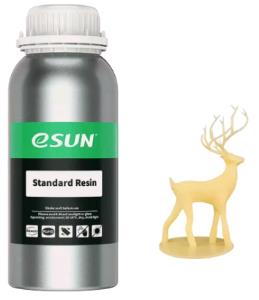 Uv/ LCD Standard 1kg 3d Resin 405nm Yellow ESUN 3D RESIN 405NM