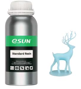 Uv/ LCD Standard 1kg 3d Resin 405nm Sky Blue ESUN 3D RESIN 405NM