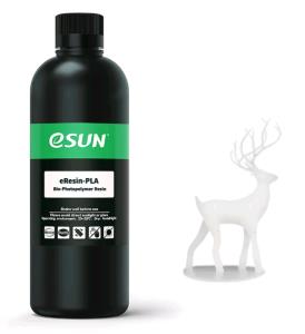 Uv/ LCD eResin-Pla 1kg 3d Resin 405nm White ESUN 3D RESIN 405NM