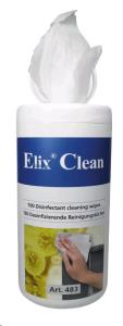 483100 Elix Clean Cleaning Wipe 130x150mm 100piece desinfectant