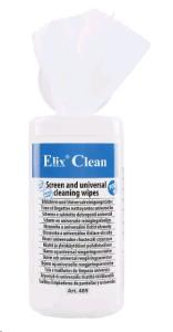 489100 Elix Clean Cleaning Wipe (100) 100piece monitor surfaces